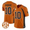 Peter Gardere Jersey #10 Texas Longhorns 1990 Throwback 2026 Vapor All Stitched