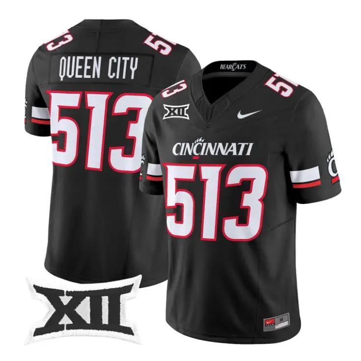 Queen City Jersey #513 Cincinnati Bearcats 2026 Vapor Limited All Stitched - Top Design Fan Queen City Jersey #513 Cincinnati Bearcats 2026 Vapor Limited All Stitched