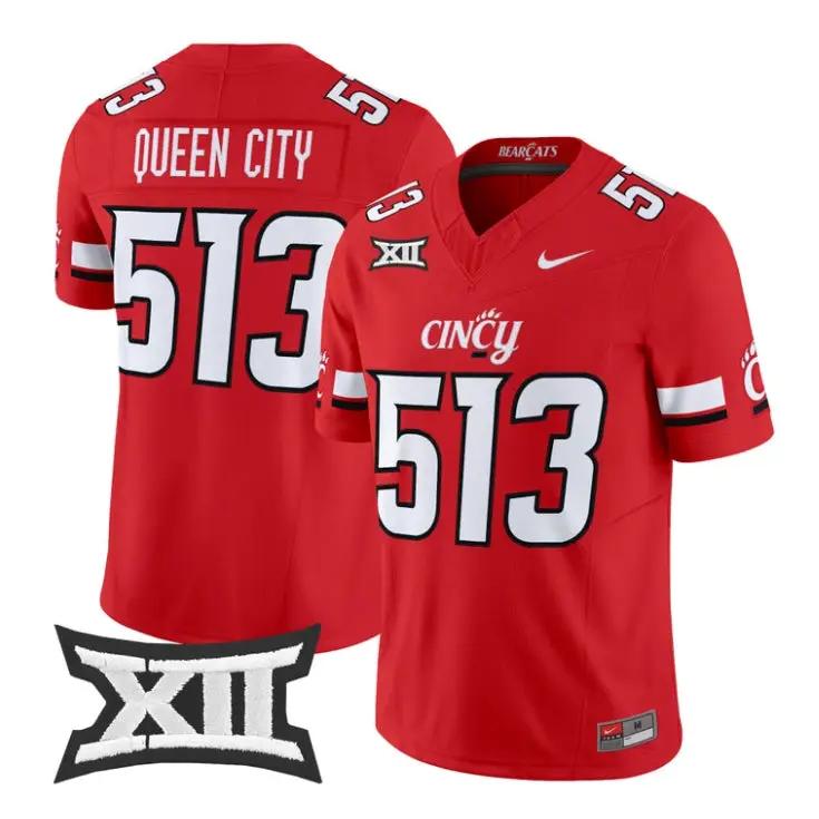 queen-city-jersey-513-cincinnati-bearcats-2026-vapor-limited-all-stitched-01 - Top Design Fan Queen City Jersey #513 Cincinnati Bearcats 2026 Vapor Limited All Stitched