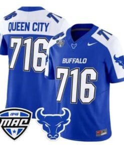 Queen City Jersey #716 Buffalo Bulls 2026 All Stitched by My Store NCAA Football Jerseys