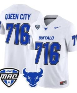 Queen City Jersey #716 Buffalo Bulls 2026 All Stitched by My Store NCAA Football Jerseys