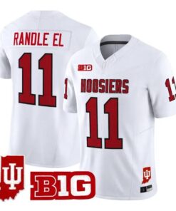 Randle El Jersey #11 Indiana Hoosiers 90s Throwback 2026 Limited Stitched by My Store NCAA Football Jerseys