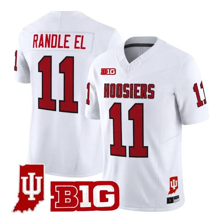 Randle El Jersey #11 Indiana Hoosiers 90s Throwback 2026 Limited Stitched by My Store NCAA Football Jerseys