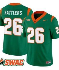 Rattlers Jersey #26 Florida A&M Rattlers 2026 Vapor Limited Stitched by My Store NCAA Football Jerseys