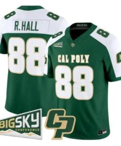 Ray Hall Jersey #88 Cal Poly Mustangs 2026 Limited Stitched