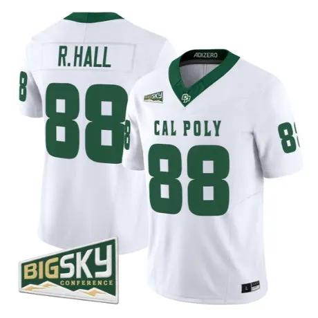 ray-hall-jersey-88-cal-poly-mustangs-2026-limited-stitched-02 - Top Design Fan Ray Hall Jersey #88 Cal Poly Mustangs 2026 Limited Stitched