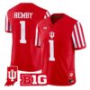 Roman Hemby Jersey #1 Indiana Hoosiers 2026 Indiana State Patch Vapor Stitched - Top Design Fan Roman Hemby Jersey #1 Indiana Hoosiers 2026 Indiana State Patch Vapor Stitched