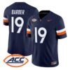 Rondé Barber Jersey #19 Virginia Cavaliers 2026 Vapor Limited Stitched