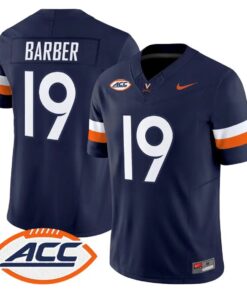 Rondé Barber Jersey #19 Virginia Cavaliers 2026 Vapor Limited Stitched