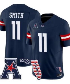 Rusty Smith Jersey #11 Florida Atlantic Owls 2026 Florida Patch Stitched