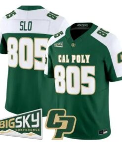 SLO Jersey #805 Cal Poly Mustangs 2026 Limited All Stitched