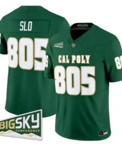 SLO Jersey #805 Cal Poly Mustangs 2026 Limited All Stitched