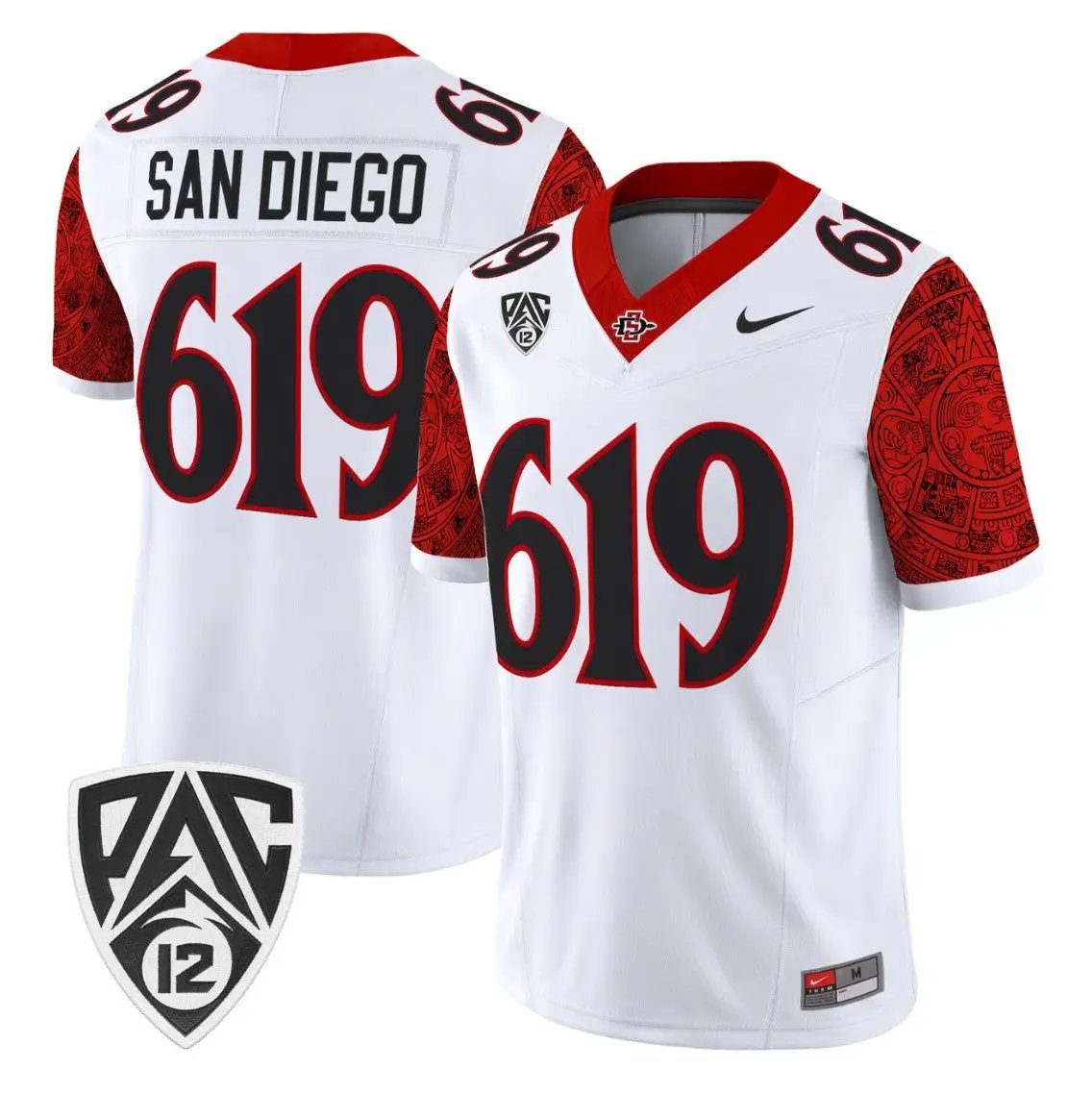 San Diego Jersey #619 San Diego State Aztecs 2026 Vapor Stitched