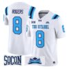 Savionne Rogers Jersey #8 The Citadel Bulldogs 2026 Vapor Limited Stitched - Top Design Fan Savionne Rogers Jersey #8 The Citadel Bulldogs 2026 Vapor Limited Stitched