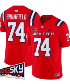 Scott Brumfield Jersey #74 Utah Tech Trailblazers 2026 Stitched