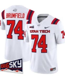 Scott Brumfield Jersey #74 Utah Tech Trailblazers 2026 Stitched