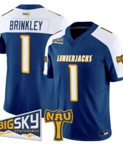 Shoes Brinkley Jersey #1 Northern Arizona Lumberjacks 2026 Vapor Stitched