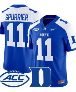 Steve Spurrier Jersey #11 Duke Blue Devils 2026 Limited All Stitched by My Store NCAA Football Jerseys
