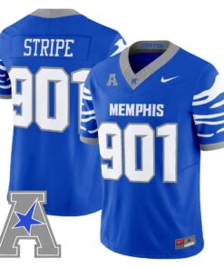 stripe-jersey-901-memphis-tigers-2026-vapor-limited-all-stitched-02 - Top Design Fan Stripe Jersey #901 Memphis Tigers 2026 Vapor Limited All Stitched