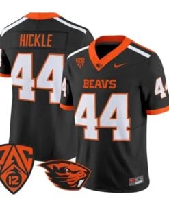 Takari Hickle Jersey #44 Oregon State Beavers 2026 Limited Stitched by My Store NCAA Football Jerseys