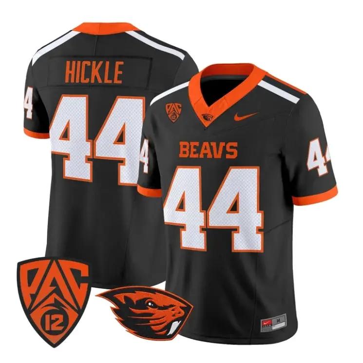 Takari Hickle Jersey #44 Oregon State Beavers 2026 Limited Stitched by My Store NCAA Football Jerseys