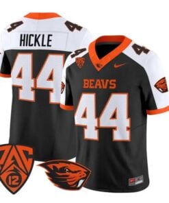 Takari Hickle Jersey #44 Oregon State Beavers 2026 Limited Stitched by My Store NCAA Football Jerseys