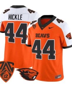 Takari Hickle Jersey #44 Oregon State Beavers 2026 Limited Stitched by My Store NCAA Football Jerseys