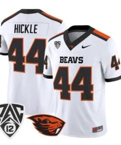 Takari Hickle Jersey #44 Oregon State Beavers 2026 Limited Stitched by My Store NCAA Football Jerseys
