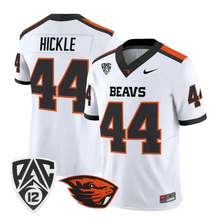 Takari Hickle Jersey #44 Oregon State Beavers 2026 Limited Stitched by My Store NCAA Football Jerseys
