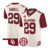 Tate Sandell Jesey #29 Oklahoma Sooners 2026 Rough Rider Vapor Stitched - Top Design Fan Tate Sandell Jesey #29 Oklahoma Sooners 2026 Rough Rider Vapor Stitched