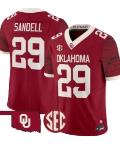 tate-sandell-jesey-29-oklahoma-sooners-2026-rough-rider-vapor-stitched-01 - Top Design Fan Tate Sandell Jesey #29 Oklahoma Sooners 2026 Rough Rider Vapor Stitched