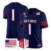Team Jersey #1 Air Force Falcons 2026 Freedom 250 Limited All Stitched - Top Design Fan Team Jersey #1 Air Force Falcons 2026 Freedom 250 Limited All Stitched