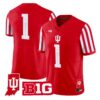 Team Jersey #1 Indiana Hoosiers 2026 Candy Stripe Indiana State Patch Stitched - Top Design Fan Team Jersey #1 Indiana Hoosiers 2026 Candy Stripe Indiana State Patch Stitched
