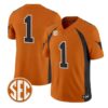 Team Jersey #1 Texas Longhorns 1990 Throwback 2026 Vapor Limited Stitched