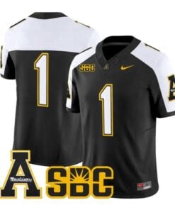 Team Jersey #1 App State Mountaineers 2026 Vapor Limited Stitched by My Store NCAA Football Jerseys
