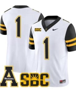 Team Jersey #1 App State Mountaineers 2026 Vapor Limited Stitched by My Store NCAA Football Jerseys