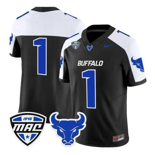 Team Jersey #1 Buffalo Bulls 2026 Limited All Stitched by My Store NCAA Football Jerseys