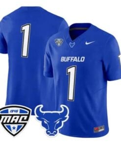 Team Jersey #1 Buffalo Bulls 2026 Limited All Stitched by My Store NCAA Football Jerseys