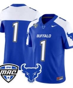 Team Jersey #1 Buffalo Bulls 2026 Limited All Stitched by My Store NCAA Football Jerseys
