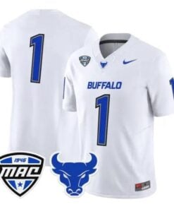 Team Jersey #1 Buffalo Bulls 2026 Limited All Stitched by My Store NCAA Football Jerseys