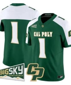 Team Jersey #1 Cal Poly Mustangs 2026 Limited All Stitched