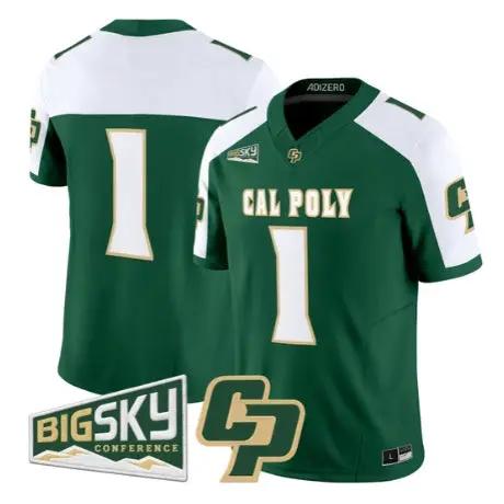 Team Jersey #1 Cal Poly Mustangs 2026 Limited All Stitched - Top Design Fan Team Jersey #1 Cal Poly Mustangs 2026 Limited All Stitched