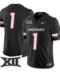 Team Jersey #1 Cincinnati Bearcats 2026 Football Vapor Limited Stitched