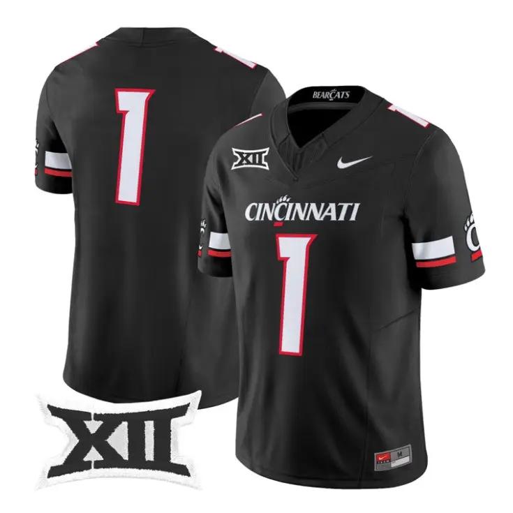Team Jersey #1 Cincinnati Bearcats 2026 Football Vapor Limited Stitched