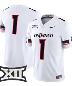 Team Jersey #1 Cincinnati Bearcats 2026 Football Vapor Limited Stitched