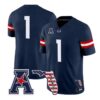 Team Jersey #1 Florida Atlantic Owls 2026 Florida Patch Vapor All Stitched