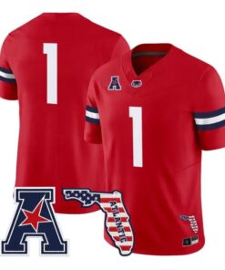 Team Jersey #1 Florida Atlantic Owls 2026 Florida Patch Vapor All Stitched