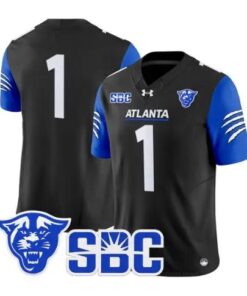 Team Jersey #1 Georgia State Panthers 2026 Limited All Stitched
