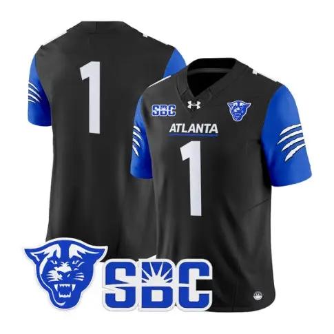 Team Jersey #1 Georgia State Panthers 2026 Limited All Stitched