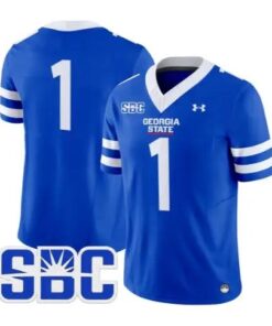 Team Jersey #1 Georgia State Panthers 2026 Limited All Stitched